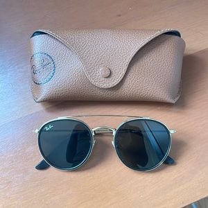Ray-Ban Round Double Bridge Sunglasses